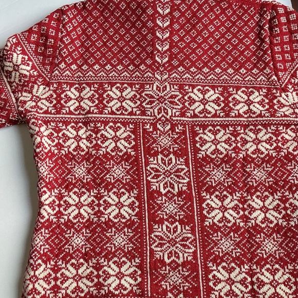 Dale of Norway Olympic, ١/4 zip women pullover Sz M made in Norway 🇳🇴 - Picture 3 of 11